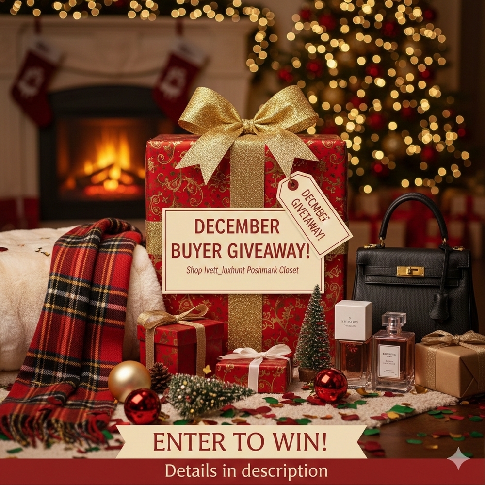 ​🌟 Jingle Bells & Designer Deals: Ivett_luxhunt's Holiday Grand Giveaway! 🎁